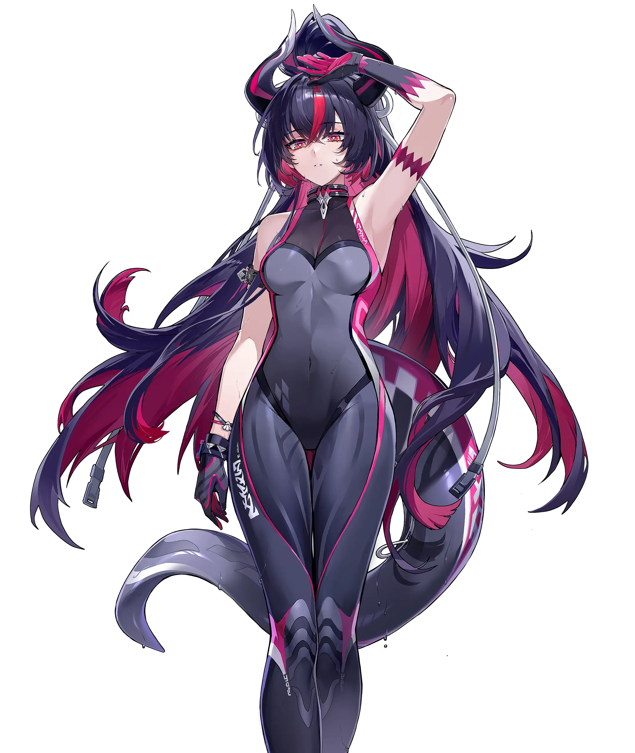 Shinku Red Sleeveless